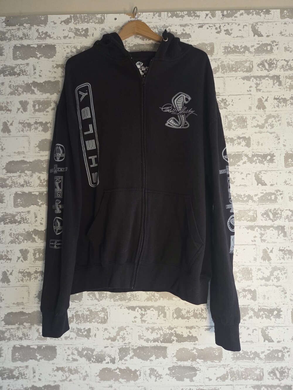 JH Design Carroll Shelby Cobra Zip Hoodie 3XL
